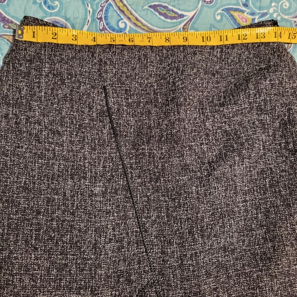 Laura Petites tweed work midi long skirt - Picture 4 of 7